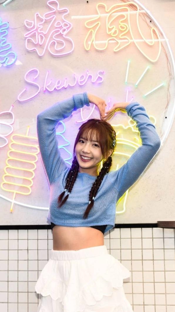 笑笑相當甜美可愛。(圖/焦糖楓提供)