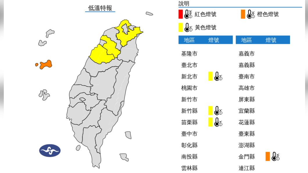 06:00天氣即時報/回溫僅一個白天 周一起冷空氣殺到再度變冷