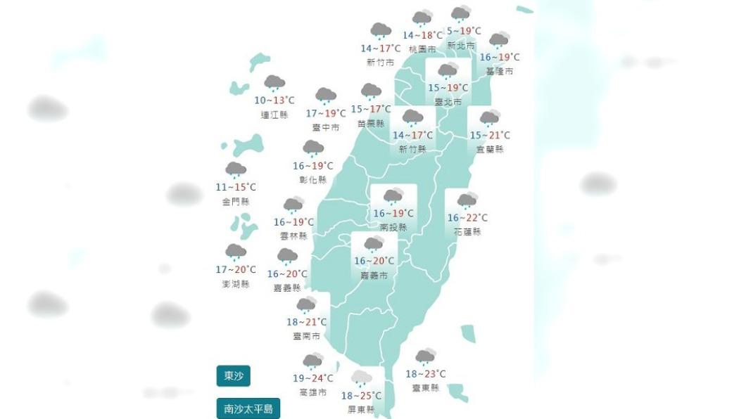 圖／中央氣象署