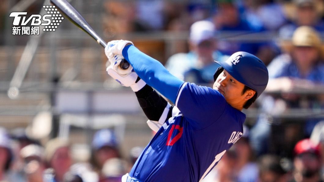 MLB/大谷翔平敲二安貢獻1分 道奇12分轟炸響尾蛇