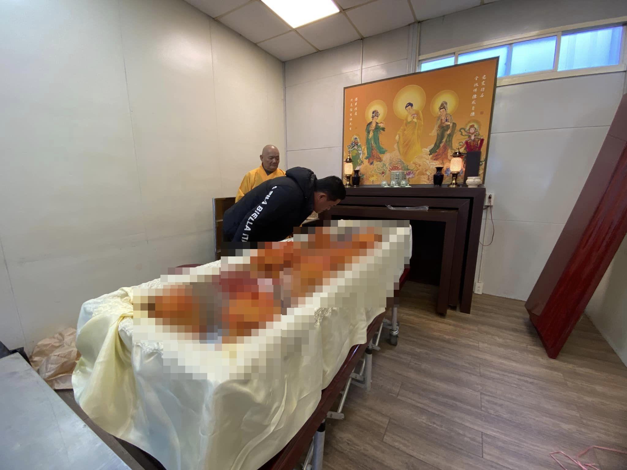 友人哀戚喊,「好好的去當小天使吧!剩下來的我們會幫你討回公道!」。(圖/翻攝自友人臉書)