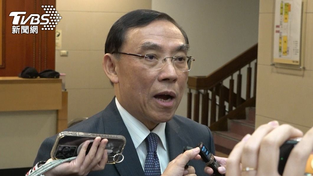法務部長蔡清祥出面說明。(圖/TVBS)