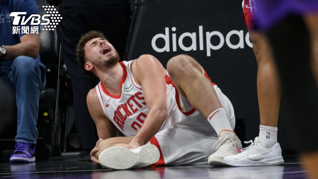 NBA／重摔坐輪椅退場！火箭森根MRI結果出爐　將缺席數場比賽