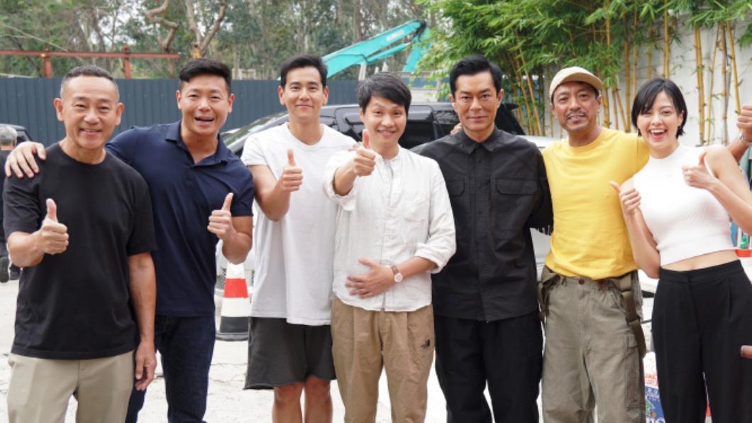古天樂和彭于晏繼《危城》後,相隔八年再度合作《守闕者》。(圖/翻攝自微博)