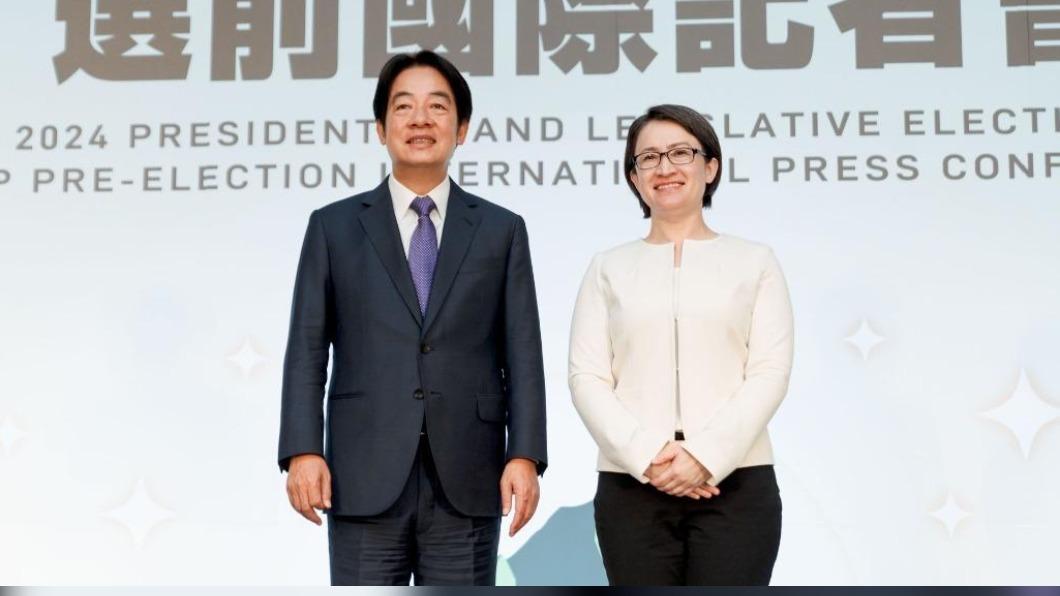 賴清德和蕭美琴1月當選正副總統。(圖/翻攝自 FB)