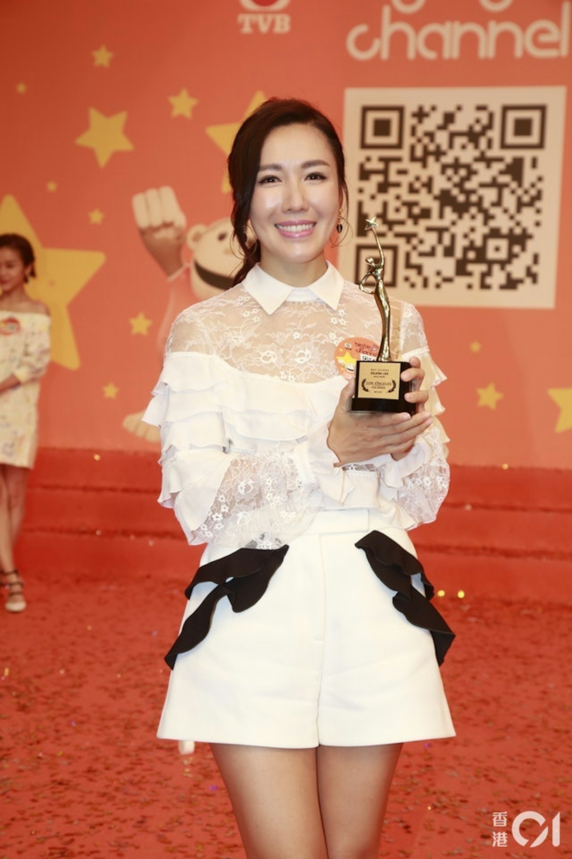 李施嬅憑美加微電影勇奪最佳女主角獎。（圖／香港01）