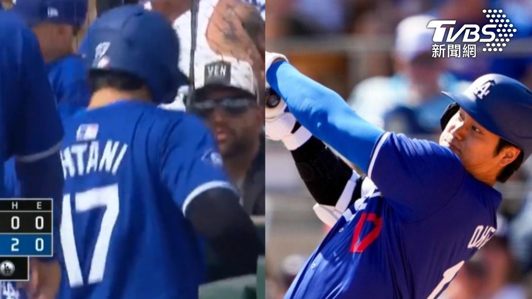 有片/大谷走回休息區擊掌「險摔倒」 球迷嚇壞:千萬別受傷