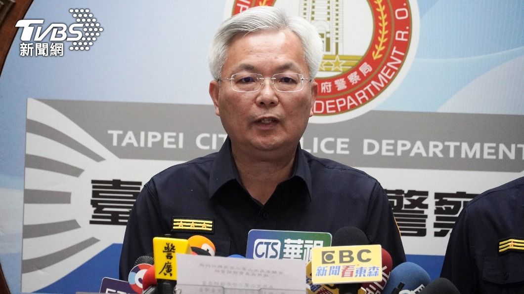 台北市警局長張榮興。(資料圖/潘建樺攝)