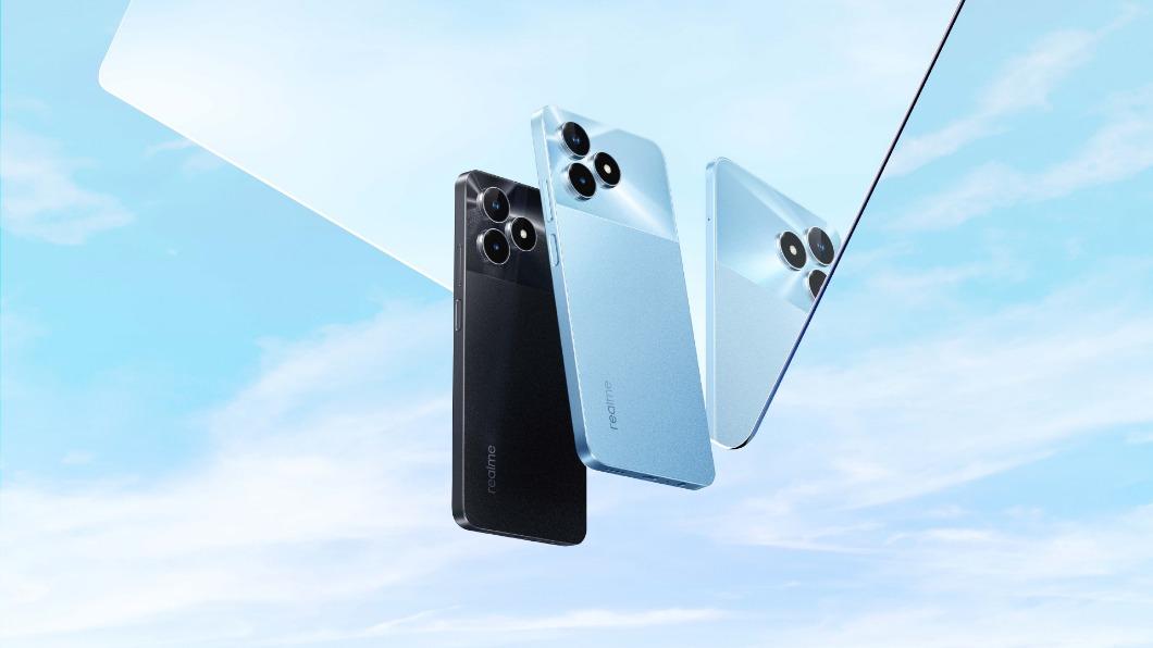 realme Note 50推出天際藍、午夜黑雙色。(圖/業者提供)
