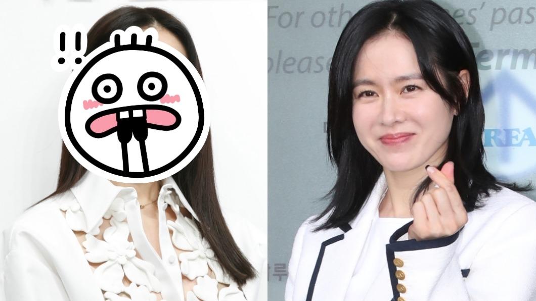孫藝真辣露美腿搭白色透視裝! 韓網驚呼「眼睛怪怪的」:好僵硬