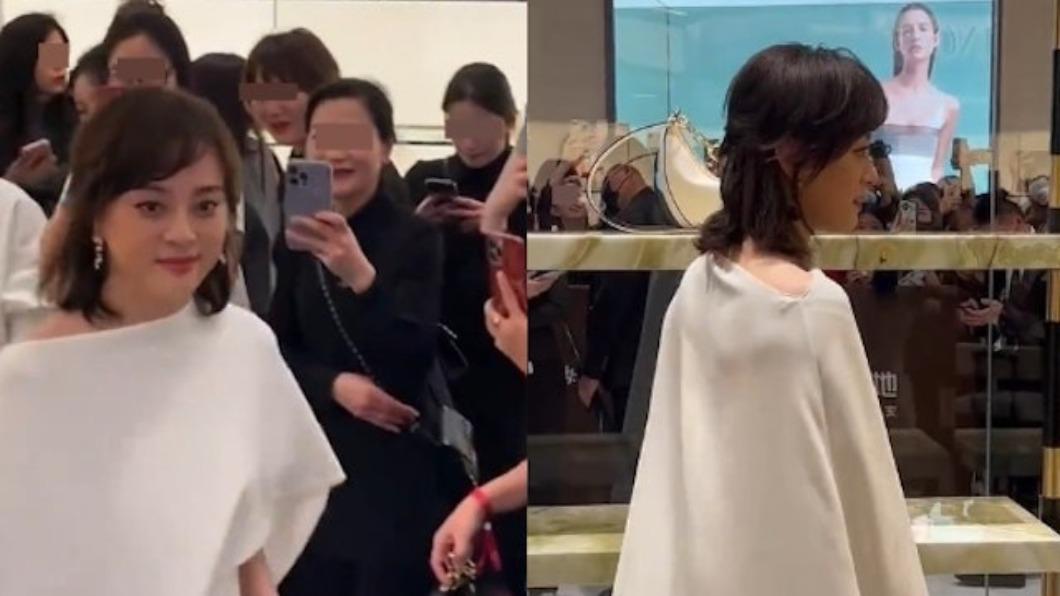 孫儷無修圖照片曝光,模樣令網友大讚。(圖/翻攝自微博)