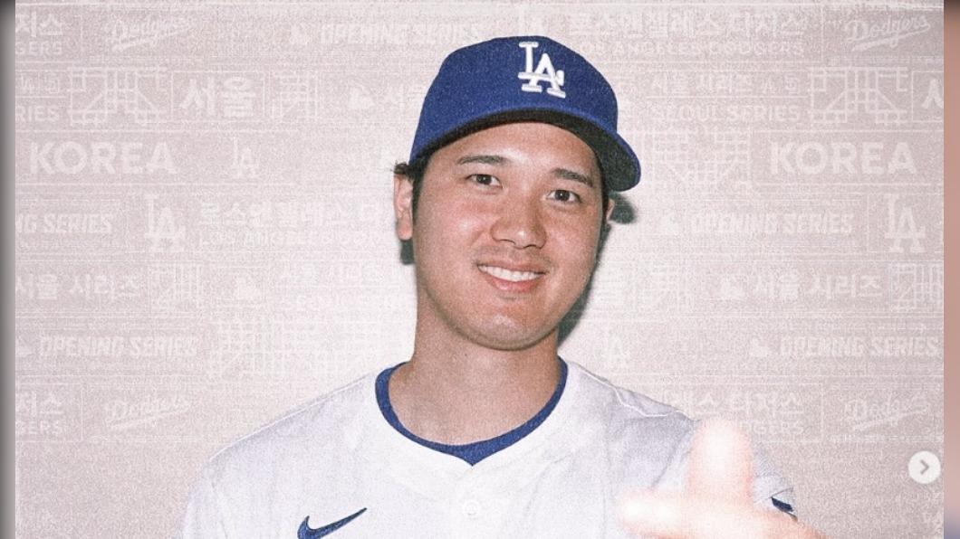 大谷翔平近期在洛杉磯道奇隊打擊火燙。(圖/翻攝自洛杉磯道奇IG)