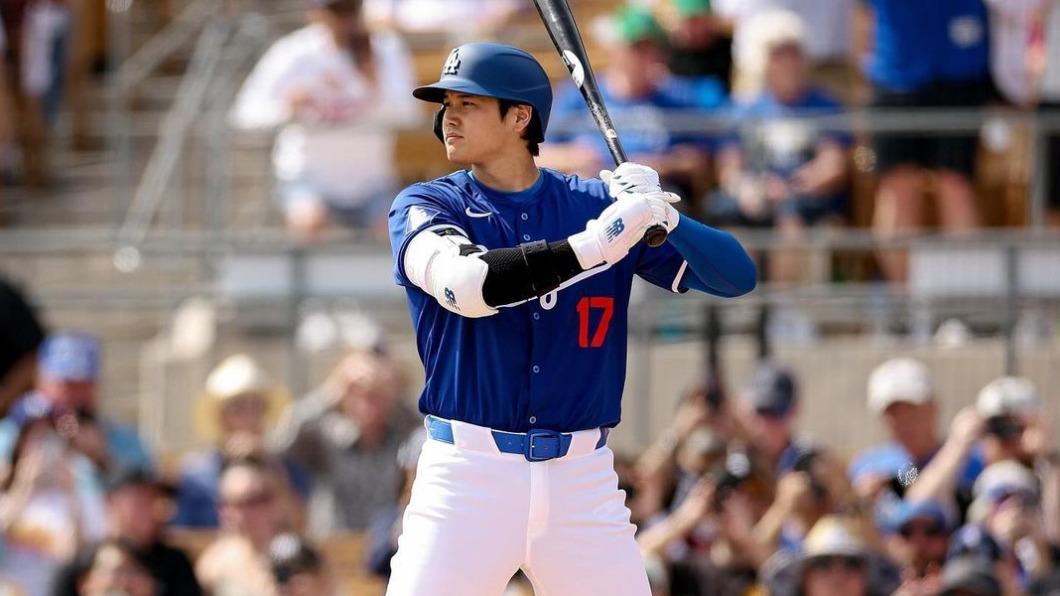 大谷翔平是去年美聯全壘打王。(圖/翻攝自Los Angeles Dodgers Instagram)