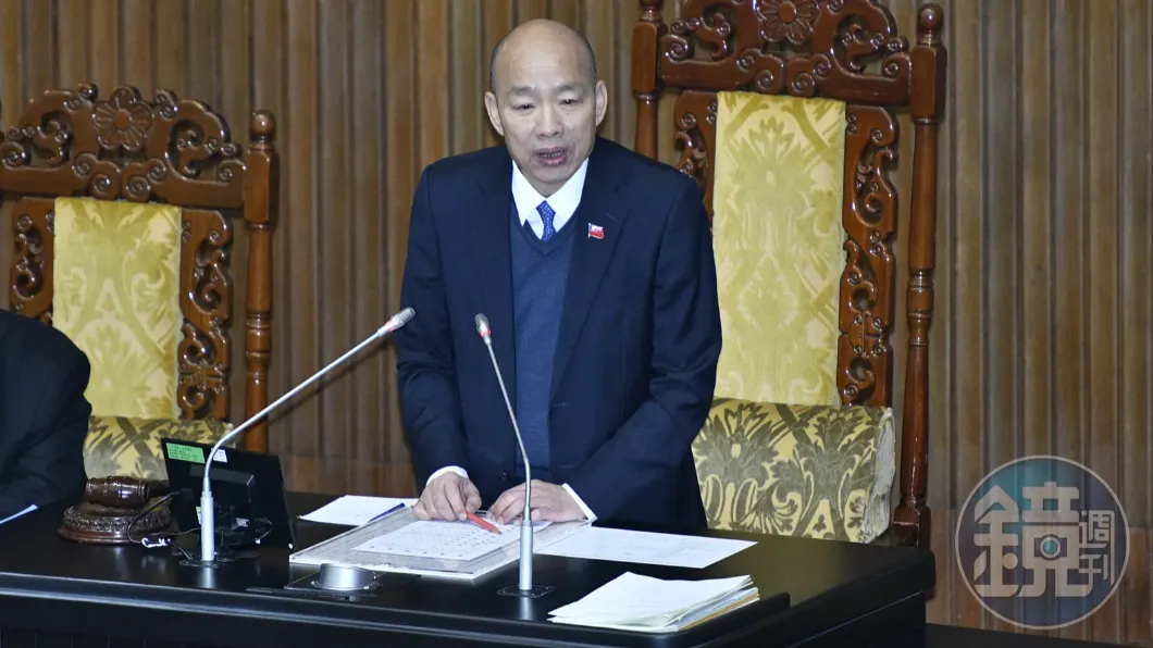 綠委控韓國瑜「沒收質詢權」 名嘴搬證據打臉:遲到還敢大小聲