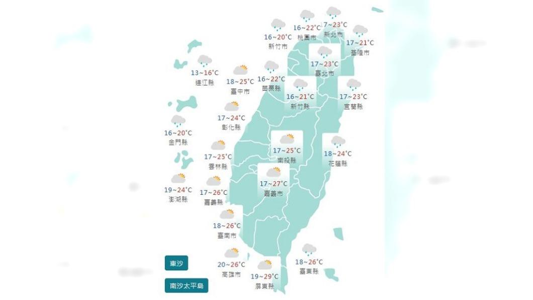 圖／中央氣象署
