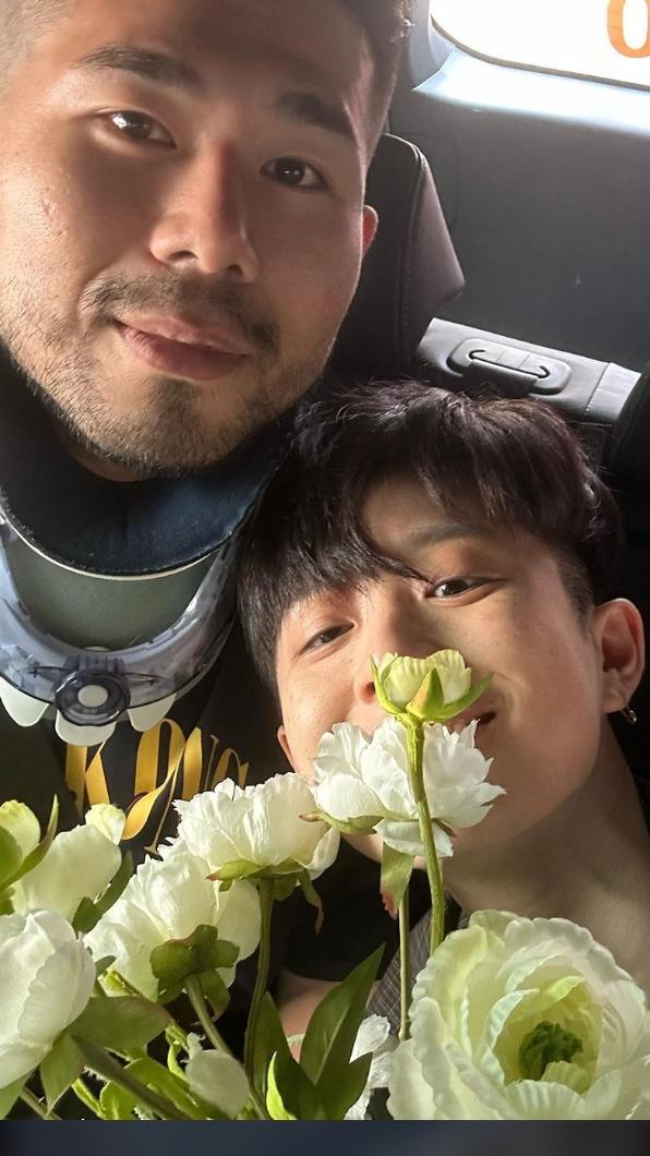 PEETA葛格與HOOK交情扉淺。(圖/翻攝自Hook IG)