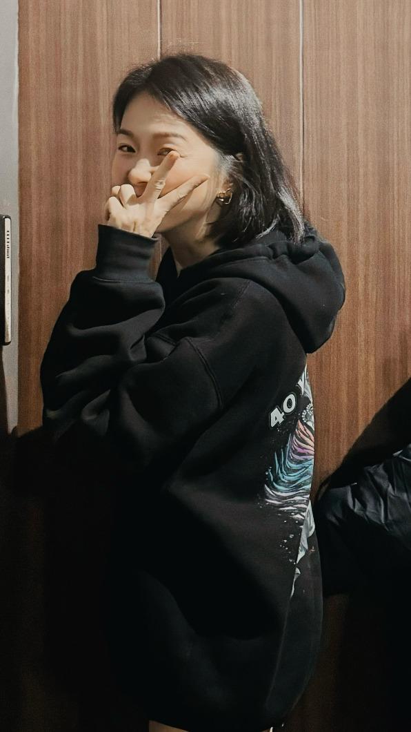 六月帶著兒子Star參加飯局,一到才知道是為她準備的生日驚喜。(圖/我是凱文工作室提供)