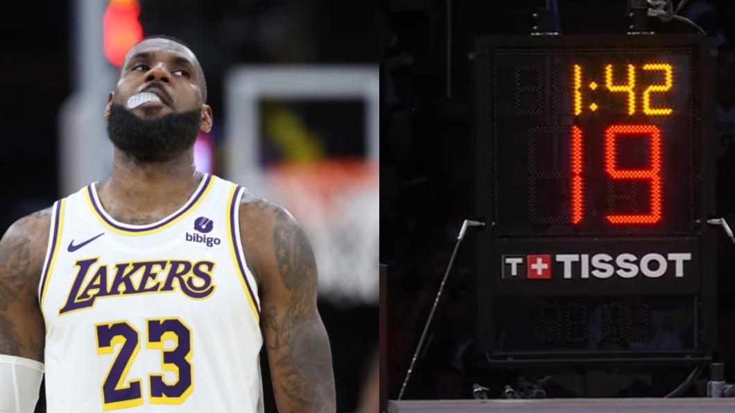 NBA可以這樣嗎?連5次計時器故障 詹皇氣到摔球