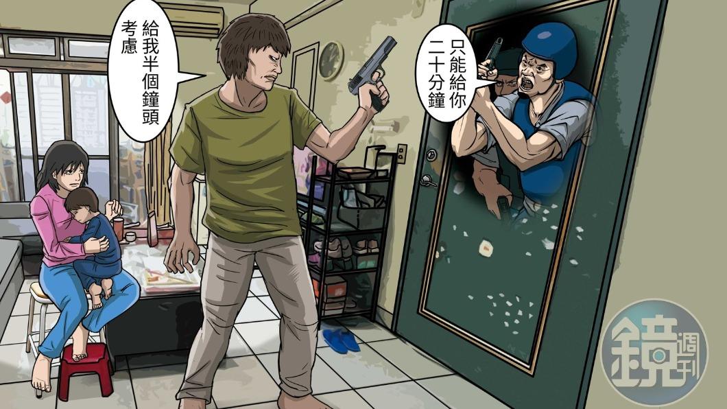 連警察都怕!台版「小馬哥」穿風衣持雙槍 揹多條人命逃竄全國