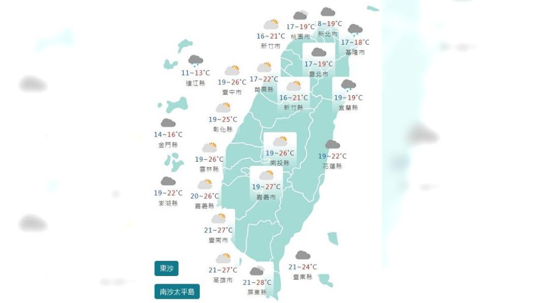 圖/中央氣象署