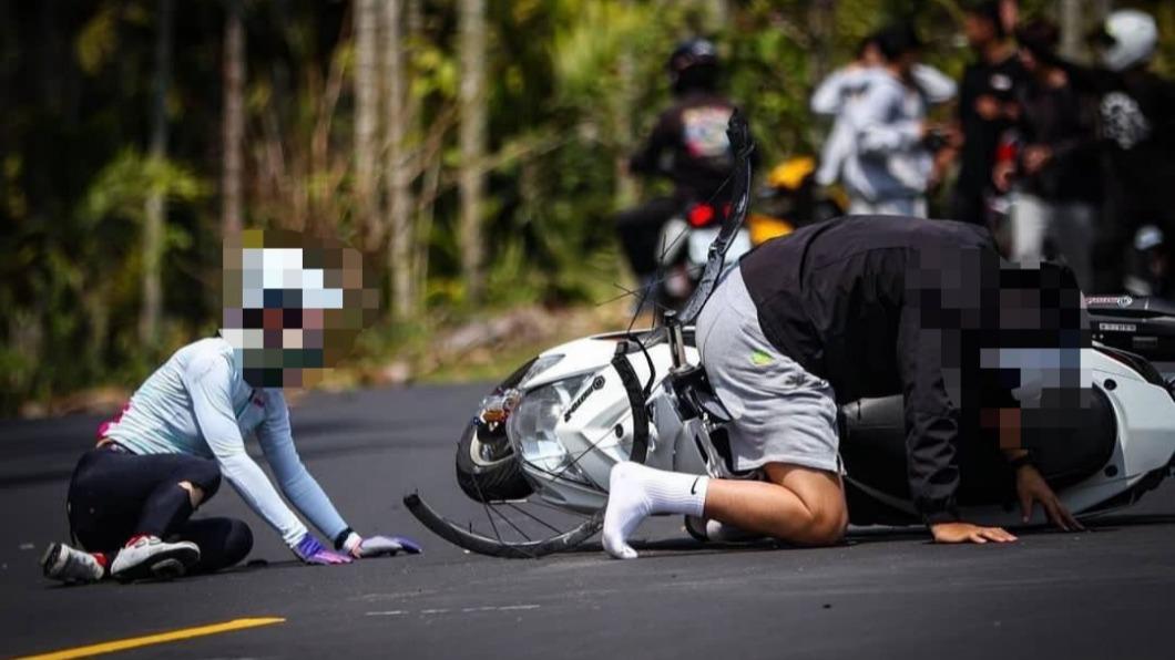 嘉義阿婆灣山道猴跑山追撞公路車騎士 網驚:這單車要30萬