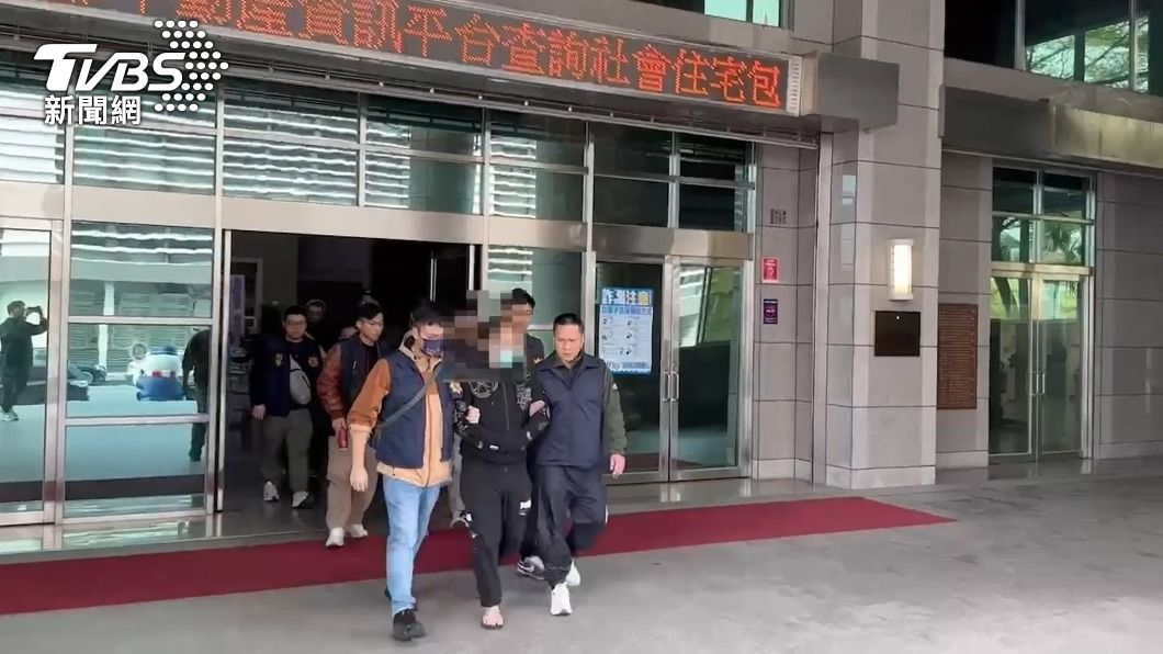 陳姓室內裝修師等人被警方移送法辦。（圖／TVBS）