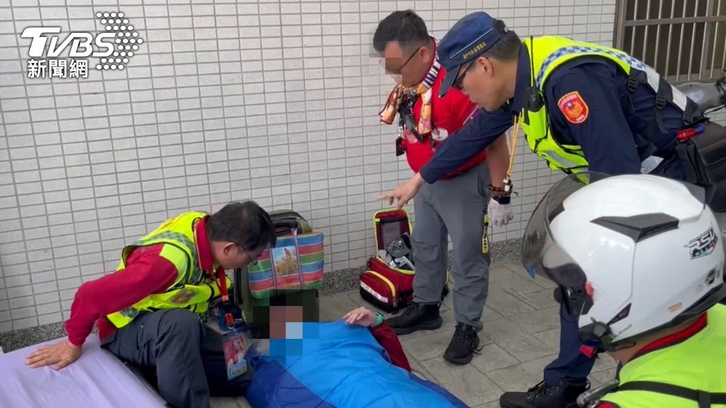 白沙屯媽抵沙鹿!桃園男香客突「倒地抽搐」 警消急送醫