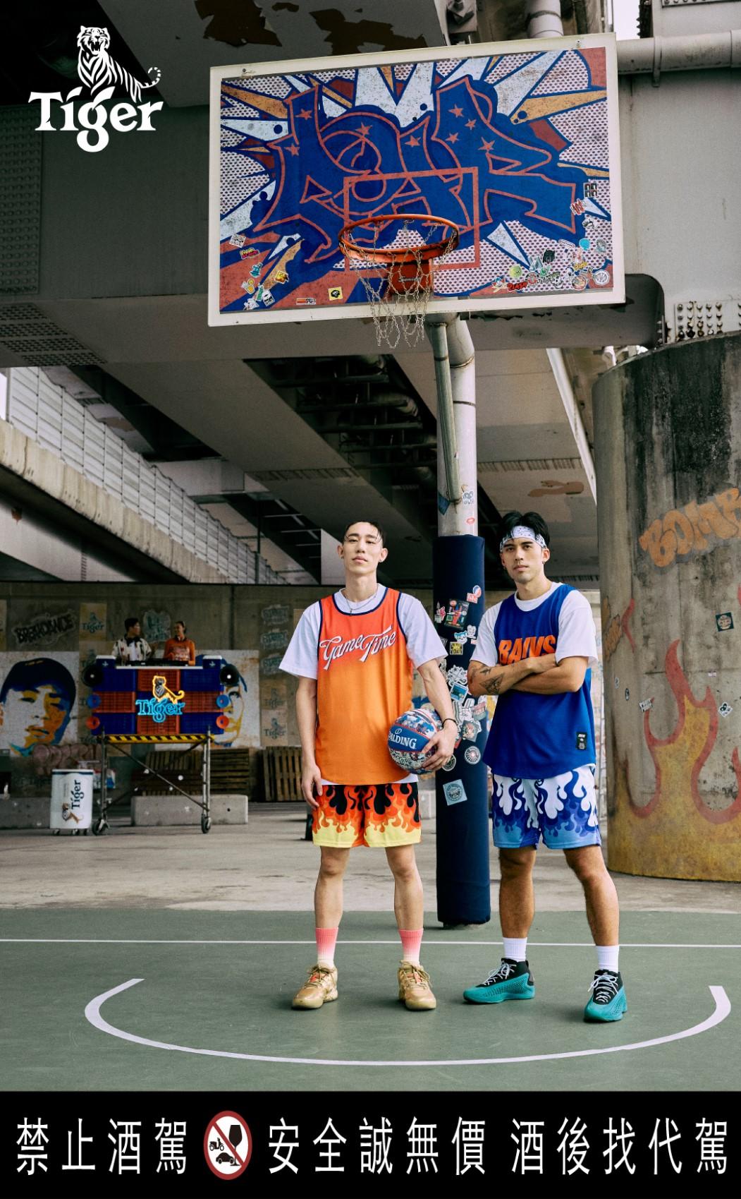 林書緯為3對3代言籃球賽,冠軍送美國看NBA。(圖/業者提供)