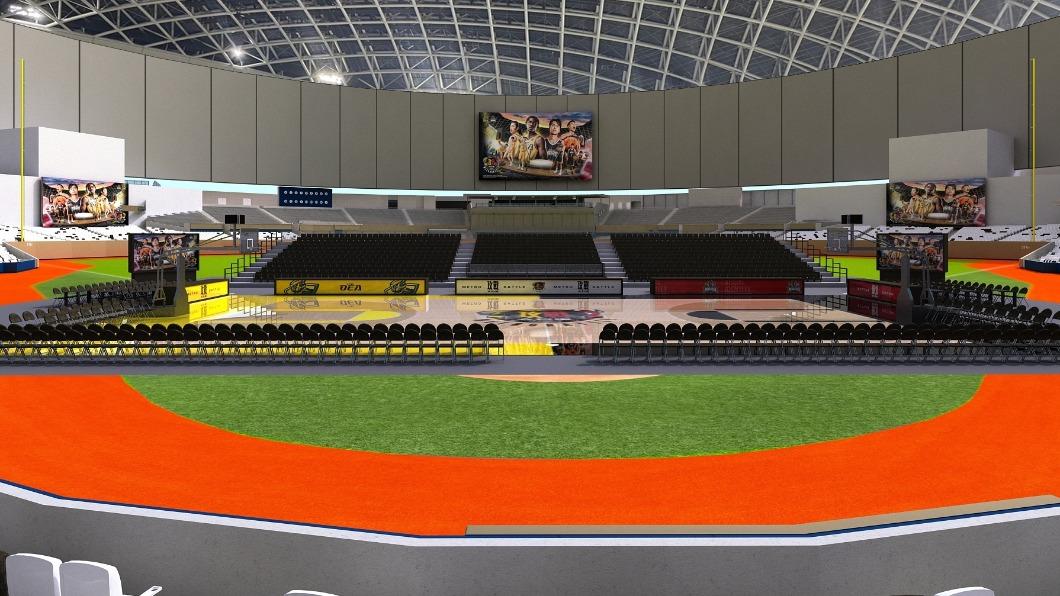大巨蛋3D模擬圖曝光,最貴票價4千元。(圖/中信特攻提供)