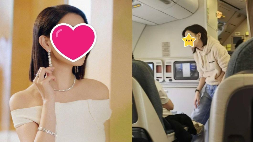 素顏照流出!野生佘詩曼搭機被捕獲 完美側臉展現女神風采