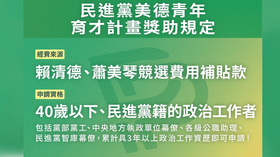 申請資格出爐。(圖/民進黨提供)