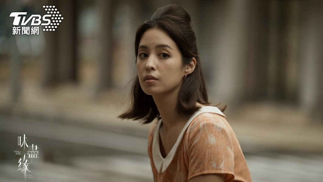 莫允雯劇中飾演為尋找失散多年情人,滯留人間的女鬼素蓮。(圖/TVBS)
