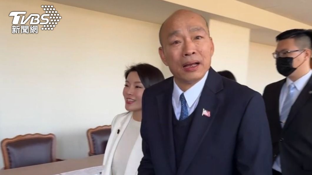 黃國昌爆「陳菊車上有立法院酒」 韓國瑜聽聞第一反應:蛤?