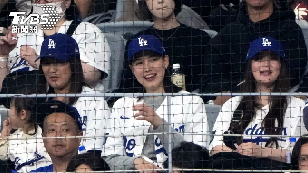 大谷愛妻頻入鏡道奇開幕戰 NHK特地解釋:不是我們拍的啦