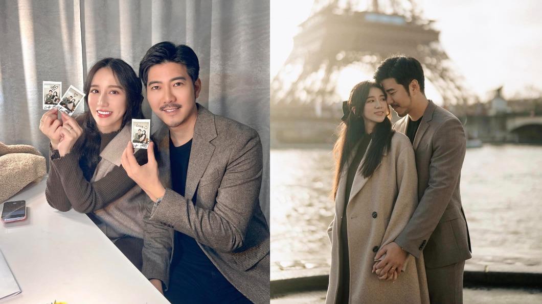 Apple、趙國翔2022年底登記結婚。(圖/翻攝自黃暐婷 APPLE臉書)