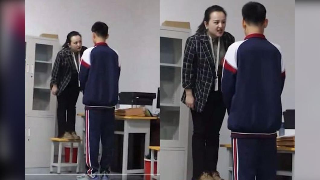 學生長太高!班導「站凳子」訓話 底下全憋笑:扶上去的