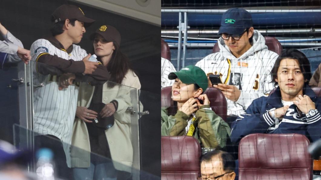 玄彬夫妻合體孔劉、李棟旭!MLB台下超狂 宋仲基也攜愛妻來了