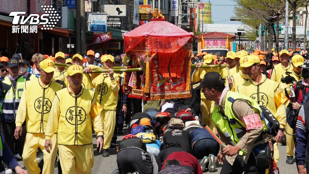 白沙屯媽祖將於明日到北港。(圖/潘建樺 攝)