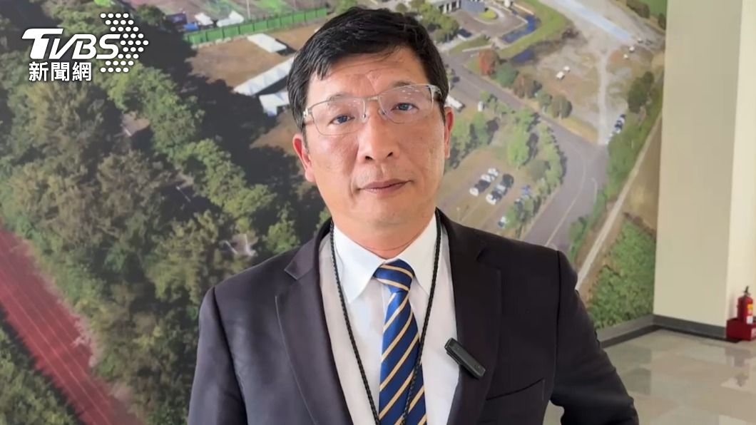 經緯航太董事長羅正方緊急澄清。(圖/TVBS)