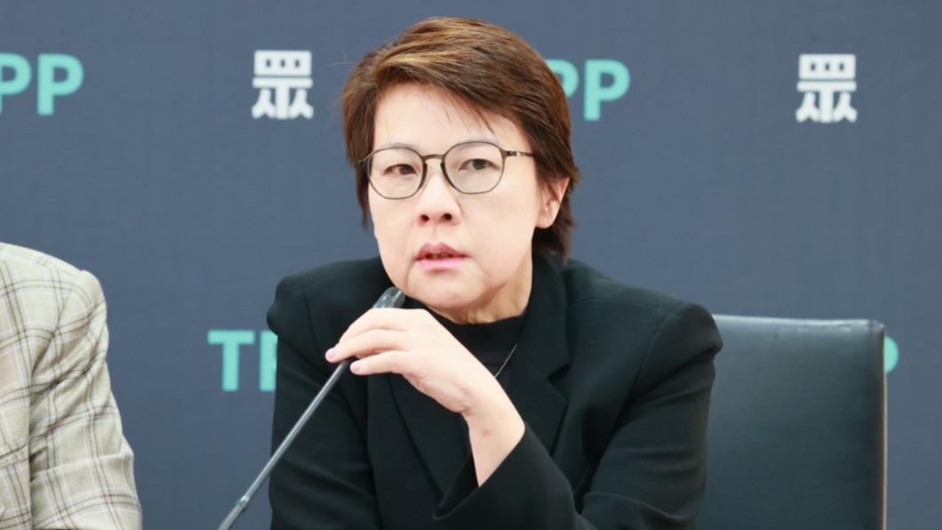 白委黃珊珊。(圖/民眾黨提供)