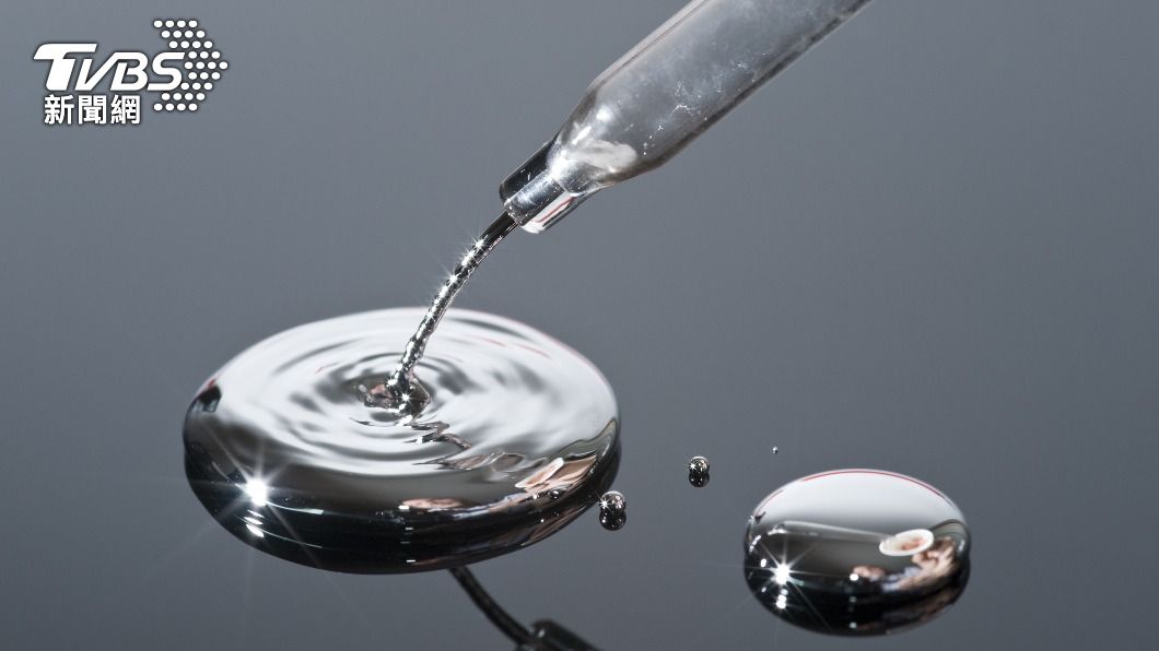 水銀的毒性可以致命。（示意圖／達志影像shutterstock）