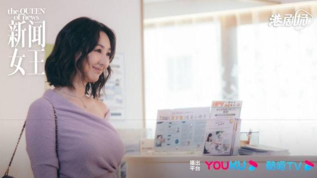 高海寧憑劇集人氣急升。高海寧憑劇集人氣急升。(圖/翻攝自《新聞女王》