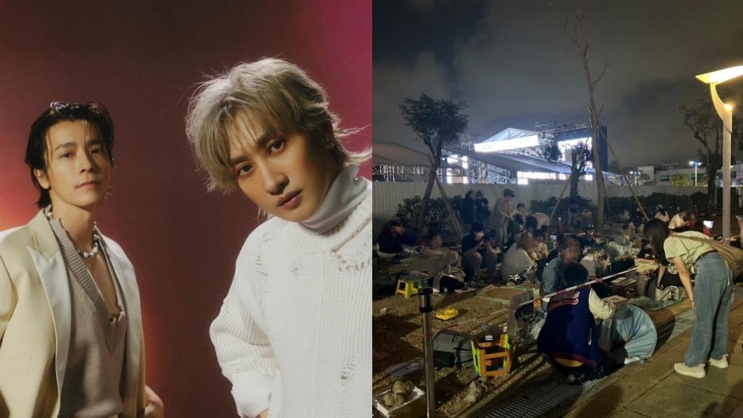 等30小時也嘸驚！D&E上百歌迷夜排高雄　宣戰SJ：來幾次看幾次