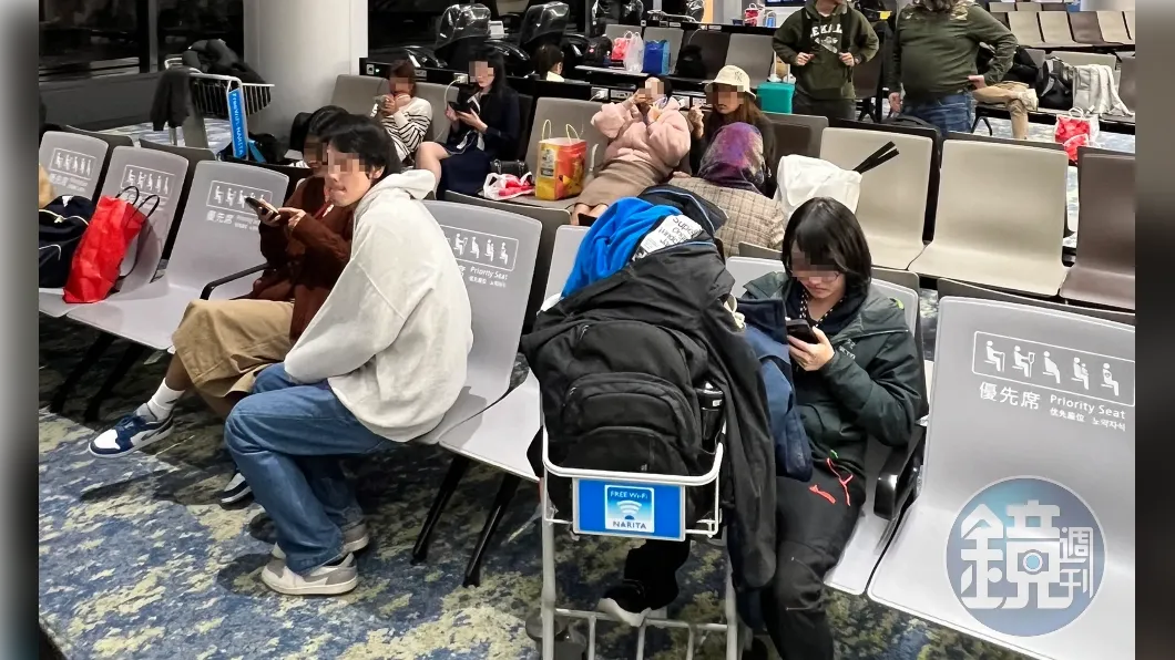 行李都拿不到!廉航東京飛台北玻璃破裂 台旅客過夜成田機場