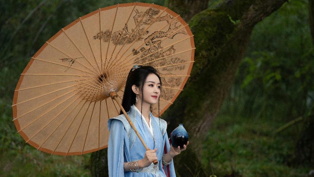 趙麗穎為宣傳新戲發文頻出現錯別字。(圖/翻攝自趙麗穎微博)