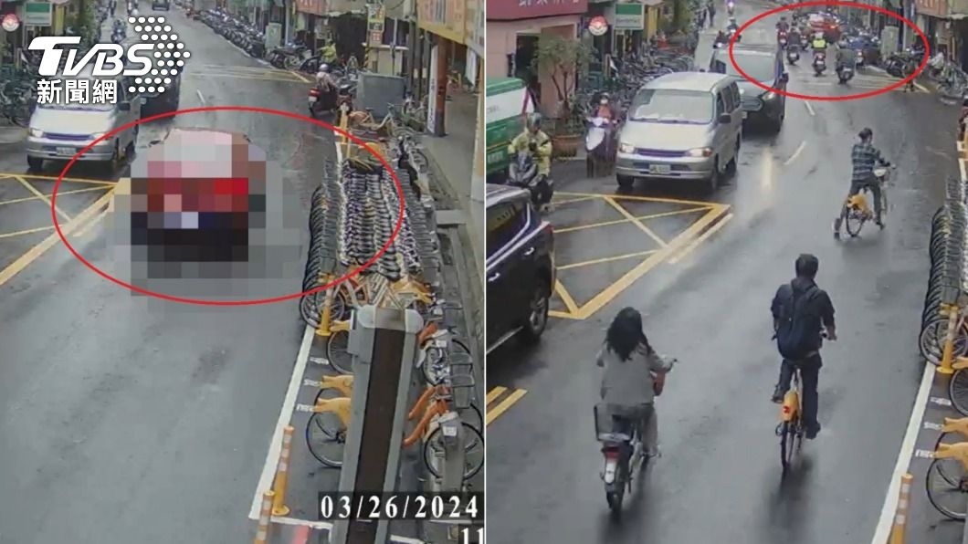 醉撞整排機車!新北男還想肇逃 巡邏警全程目擊秒抓人
