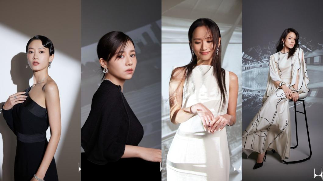 第42屆香港金像奬最佳女配角提名(左至右)廖子妤、楊偲泳、梁雍婷、韋羅莎。(圖/大會提供)