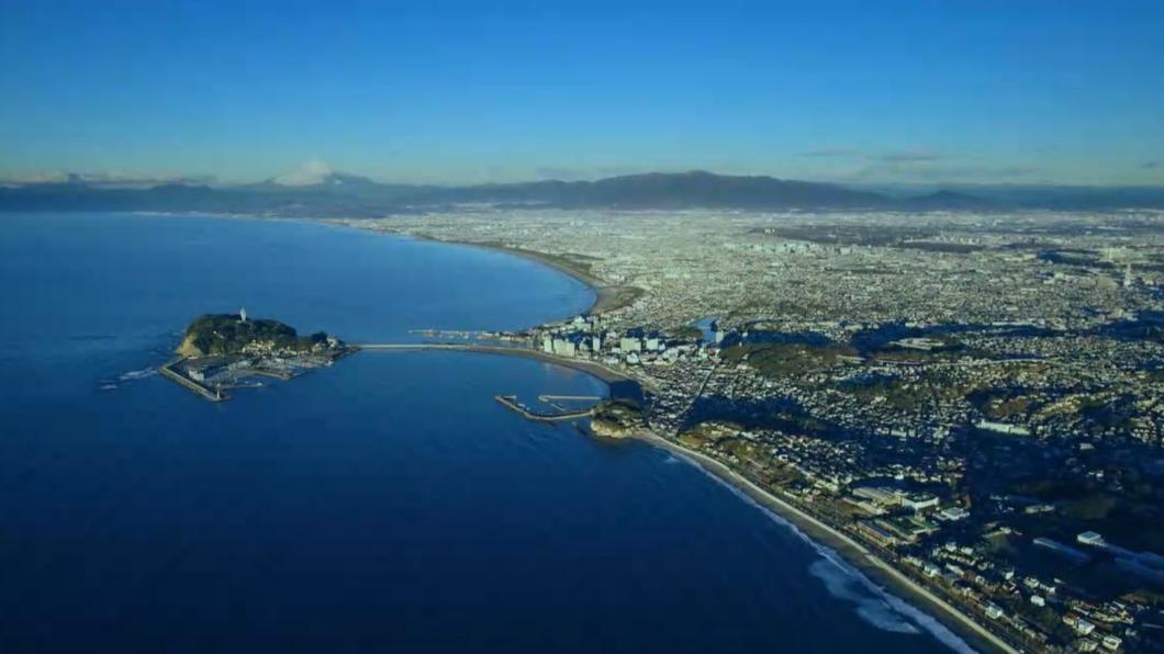 江之島是藤澤市唯一離陸地的一座島嶼。(圖/民眾提供)