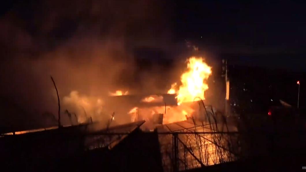 火柱沖天!鹿兒島發電廠火災爆炸4人受傷 延燒12小時
