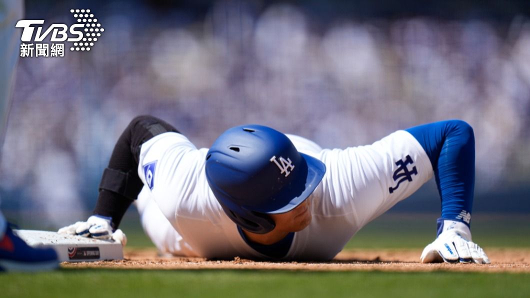MLB/大谷跑壘過頭出局 道奇主帥笑:速度確實很快!